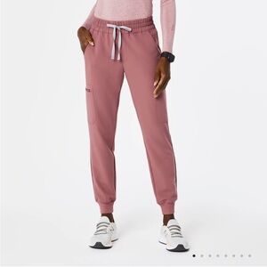 Figs Mauve Uman Relaxed Jogger Scrub Pants